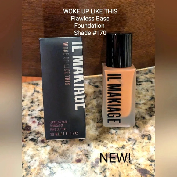 ⭐IL Makiage WOKE UP LIKE THISFlawless Base Foundation Shade #170 - Picture 1 of 7